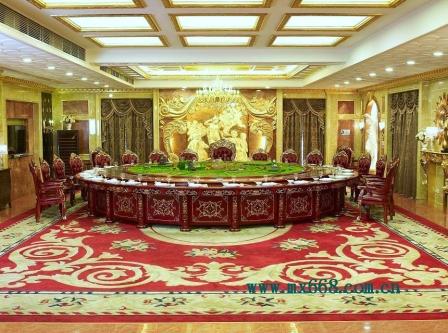 山东青岛酒店大型电动餐桌转盘尺寸
