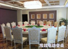 金华酒店电动餐桌案例