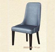 现代风格软包实木餐椅-型号:NC-336